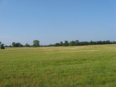 The open field Edward and the 34th Ohio Infantry crossed on their way to the Battle of Opequon Creek