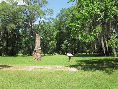 Site of Castle Morgan, Cahaba Federal Prison, located in the Cahaba Archeological Park a few miles south of Selma, Alabama