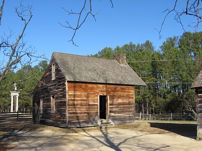 Bennett House, near Durham, NC — site of General Johnston's surrender to General Sherman on April 26, 1865