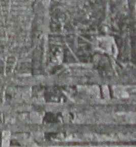 Twin brother Charles F. Wallick with sister-in-law Rebecca Buskirk Wallick — c.1879
